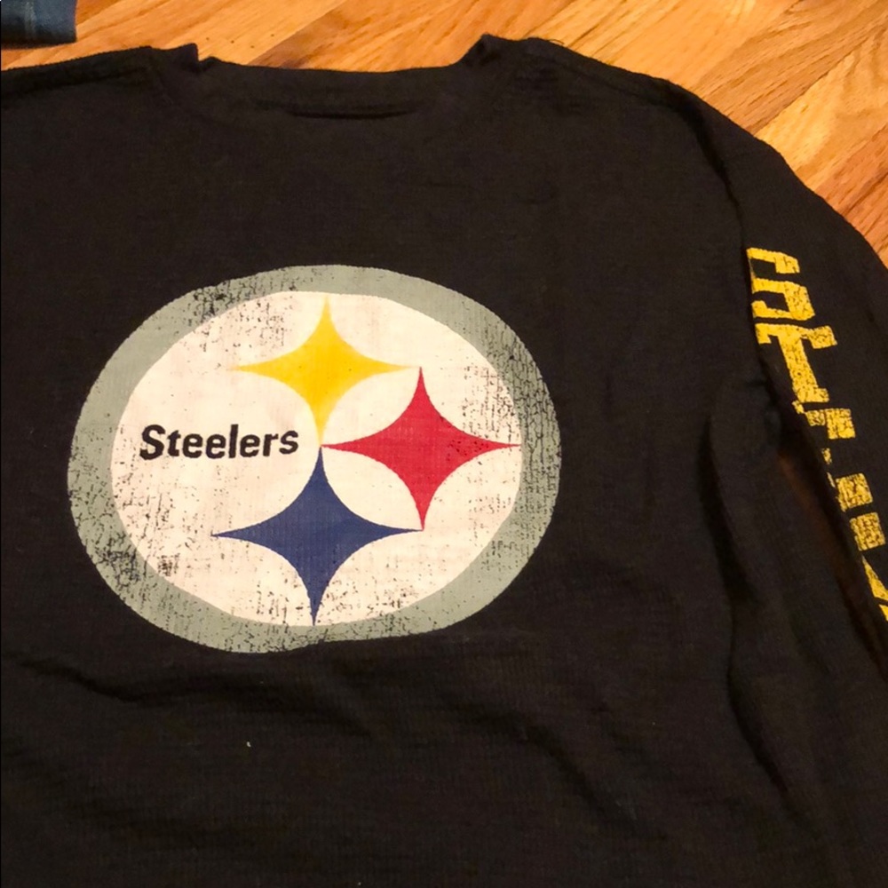 Steelers waffle long sleeve